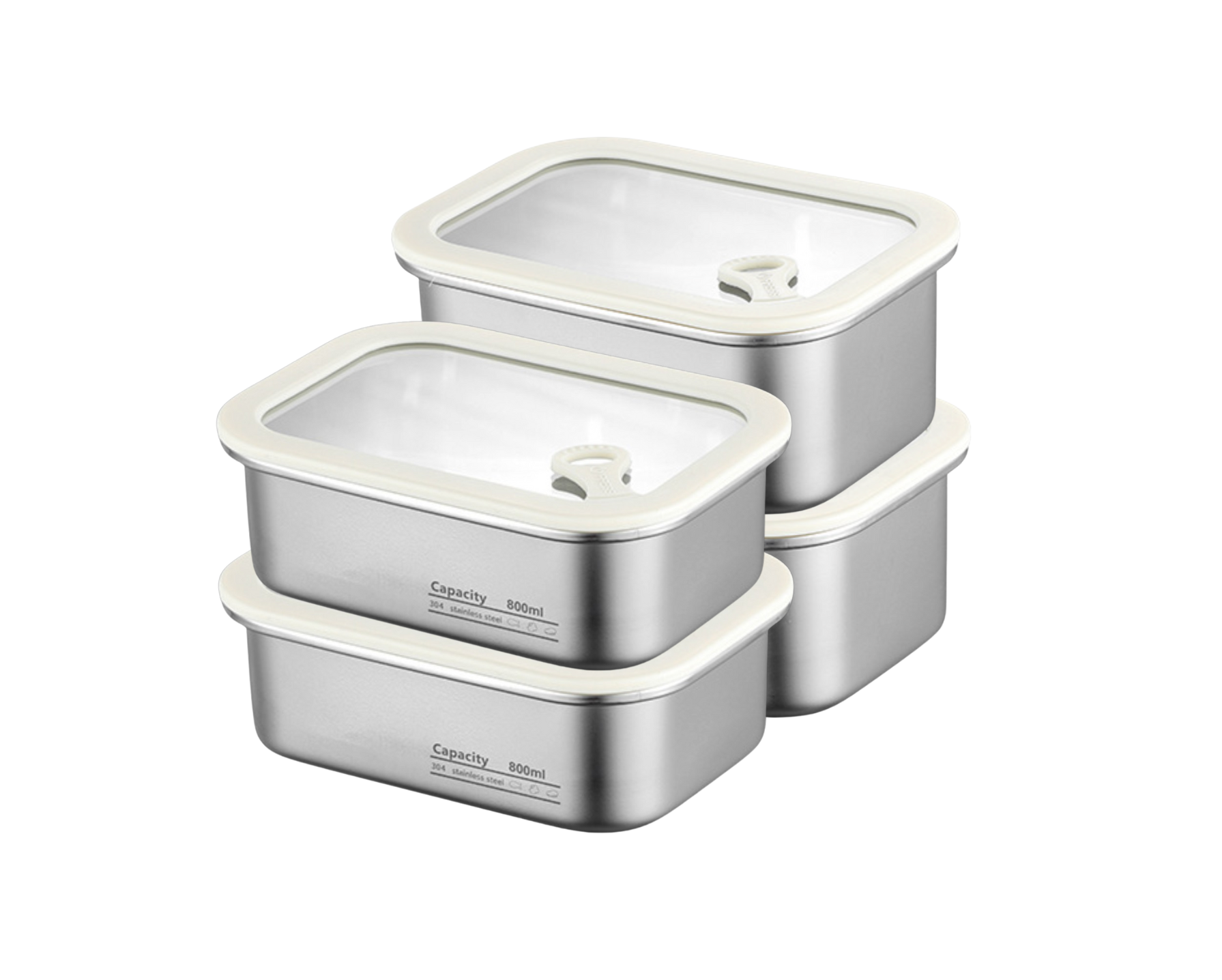 Hayvenware Meal Prep Set (4-Piece)